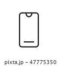 Mobile icon vector illustration EPS 10 47775350