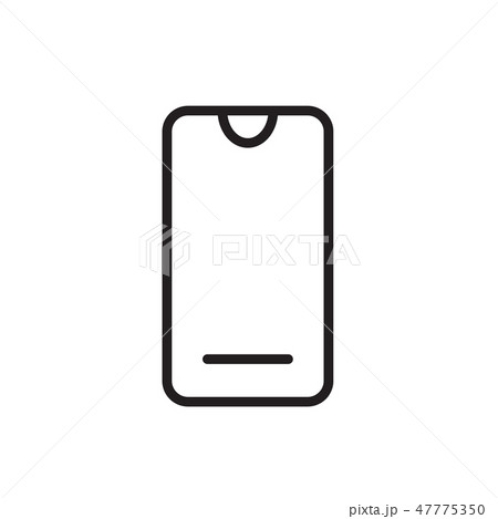 Mobile icon vector illustration EPS 10 47775350