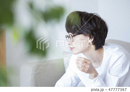 ポートレイト・30代女性 47777367