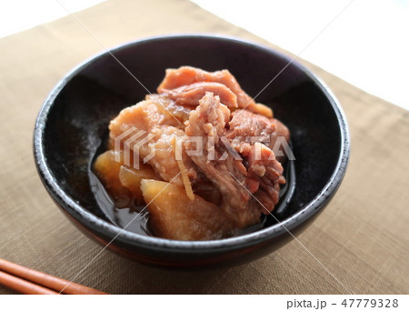 豚スジと大根のおいしい煮物 47779328