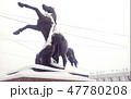 Statue of horse. Anichkov bridge. Saint-Petersburg, Russia 47780208