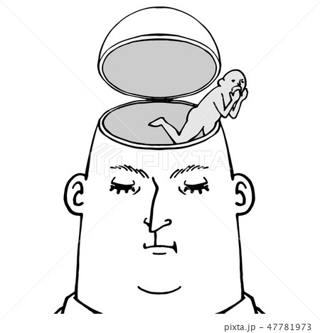 考えるひと 47781973