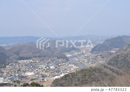 岡山県美作市　大山展望台からの眺望 47783322