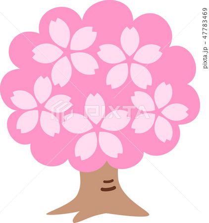 桜木 花びら 満開 花 ピンク 桜木 花びら 満開 花 ピンク 47783469