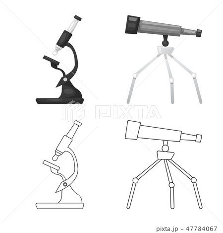 Isolated object of education and learning symbol. Collection of education and school stock symbol 47784067