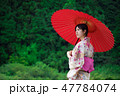 浴衣姿の女性 47784074