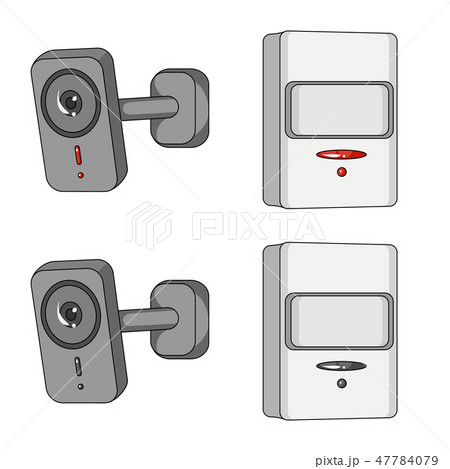 Vector design of cctv and camera logo. Collection of cctv and system stock vector illustration. 47784079
