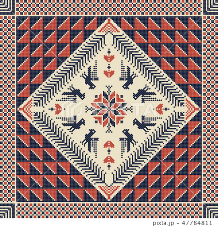 Palestinian embroidery pattern 47784811