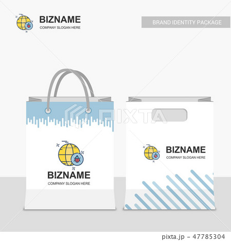 Company shopping bags design with 47785304