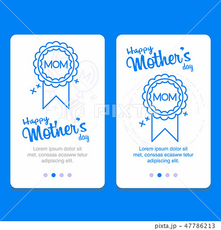 Happy Mother's Day Calligraphy Backgroun 47786213