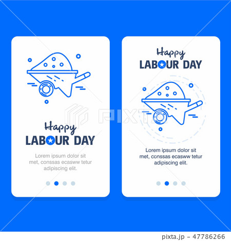 Happy Labour day design with Happy Labour day design with 47786266