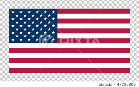 United States Flag (with margin) The Stars and Stripes 47786809