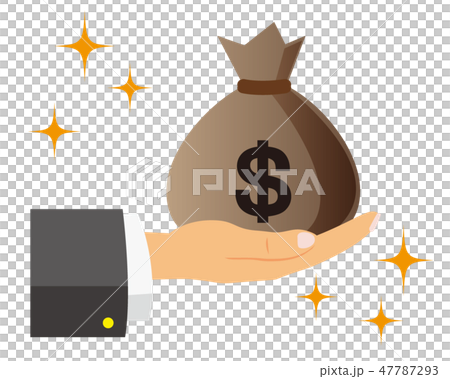 Money hand body parts 47787293