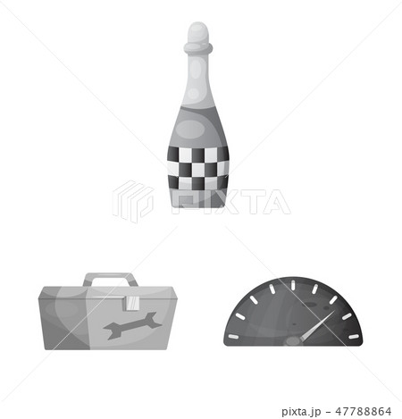 Isolated object of car and rally symbol. Collection of car and race vector icon for stock. Isolated object of car and rally symbol. Collection of car and race vector icon for stock. 47788864