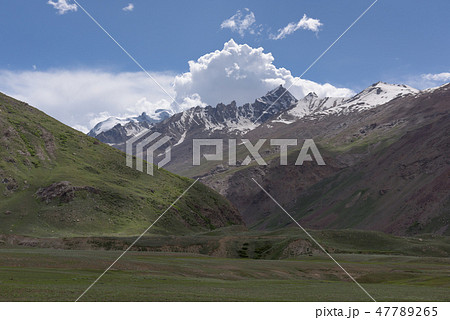 Zanskar landscape with Himalaya mountains Zanskar landscape with Himalaya mountains 47789265
