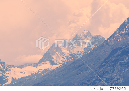 Zanskar range landscape  with Himalaya snow  47789266