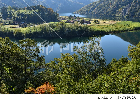 日本の美しい風景 秋 島根県 美郷町 信喜の写真素材 日本の美しい風景 秋 島根県 美郷町 信喜の写真素材