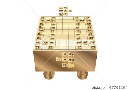 将棋盤駒立体横4 47791164