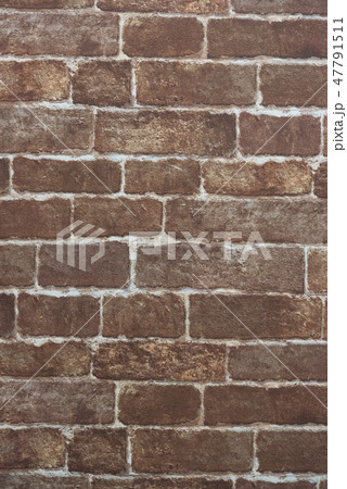 レンガ ブロック 壁 テクスチャ 背景の写真素材