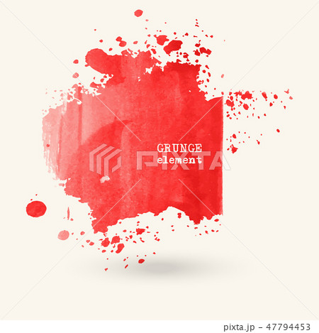 Abstract watercolor blob on white background. 47794453