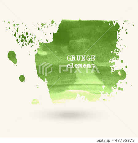 Blue watercolor hand drawn vector. 47795875