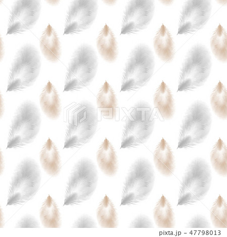 seamless feather pattern. Seamless background with feathers of bird. seamless feather pattern. Seamless background with feathers of bird. 47798013