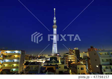 東京スカイツリー 夕景〜夜景 東京スカイツリー 夕景〜夜景 47798157