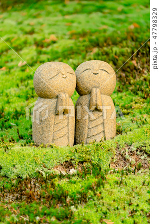 京都・詩仙堂のお地蔵さま 京都・詩仙堂のお地蔵さま 47798329