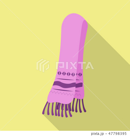 Isolated object of scarf and shawl sign. Collection of scarf and accessory stock vector illustration 47798395