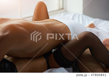 Lovers in bed. Lovers in bed. 47800841