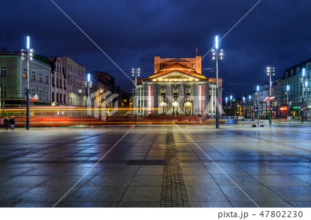 Theatre on the central square of the Katowice 47802230