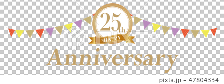 25周年アニバーサリーデコ 47804334