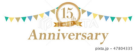 15周年アニバーサリーデコ 47804335