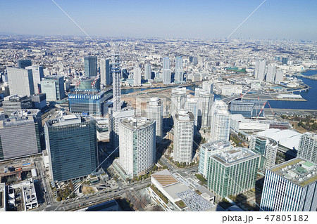横浜ランドマークタワーからの風景 47805182