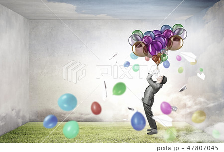 Comedian man play fife 47807045