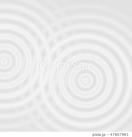 Abstract white rings sound oscillating, circle 47807961