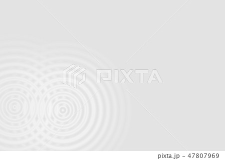 Abstract white rings sound oscillating, circle 47807969
