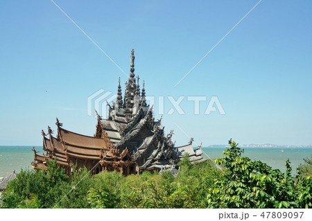 The Sanctuary of Truth in Pattaya, Thailand The Sanctuary of Truth in Pattaya, Thailand 47809097