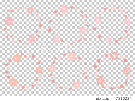 手繪櫻桃樹框架5 47810224