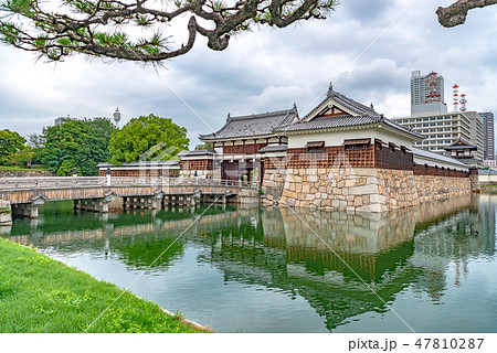 広島城 表御門の風景 47810287