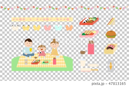 春ピクニック　セット 47813165