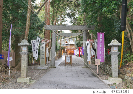 鳥羽市　神明神社　参道 47813195
