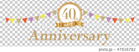 40周年アニバーサリーデコ 47816782