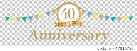 40周年アニバーサリーデコ 47816786