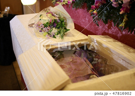 棺桶の写真素材