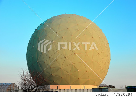 防衛省情報本部太刀洗通信所３　　レーダードーム（福岡県朝倉郡筑前町） 47820294