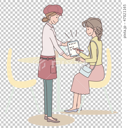 日本ユニバーサルマナー協会監修素材 聴覚障害者 日本ユニバーサルマナー協会監修素材 聴覚障害者 47821165