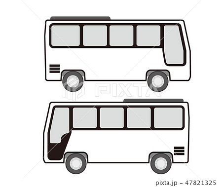 バス 自動車 観光バスのイラスト素材