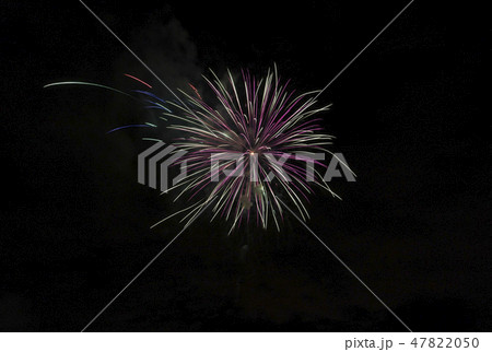 Closeup of isolated fireworks for compositing 47822050