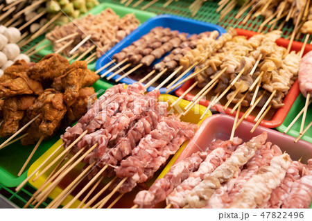 串 くし 串刺し 47822496